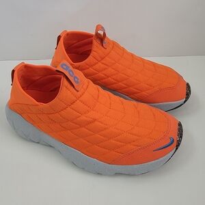 Nike ACG Moc 3.5 Rush Orange Dutch Blue Quilted Shoes DJ60808-800. US M-7 W-8.5